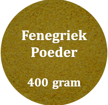 Methi (Fenegriek) Poeder 400 gram