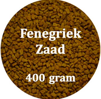 Methi (Fenegriek) Zaadjes 400 gram