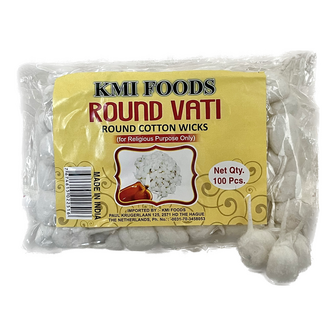 Round Vati (Cotton Wicks)