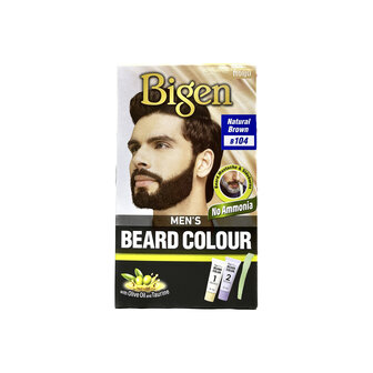  BIGEN Men&#039;s Beard Colour (Natural Brown B104)