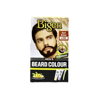 BIGEN Men&#039;s Beard Colour (Dark Brown B103)