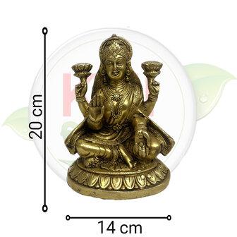 Lakshmi Mata Beeld in Koper