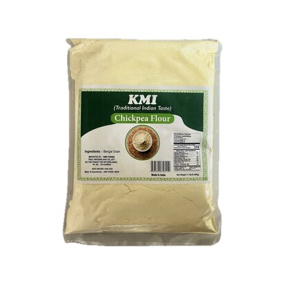 KMIFOODS Gram Flour Besan (Kikkererwtenmeel) 500G